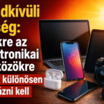 Mobiltelefon és elektronikai eszközök használata rendkívüli hőségben