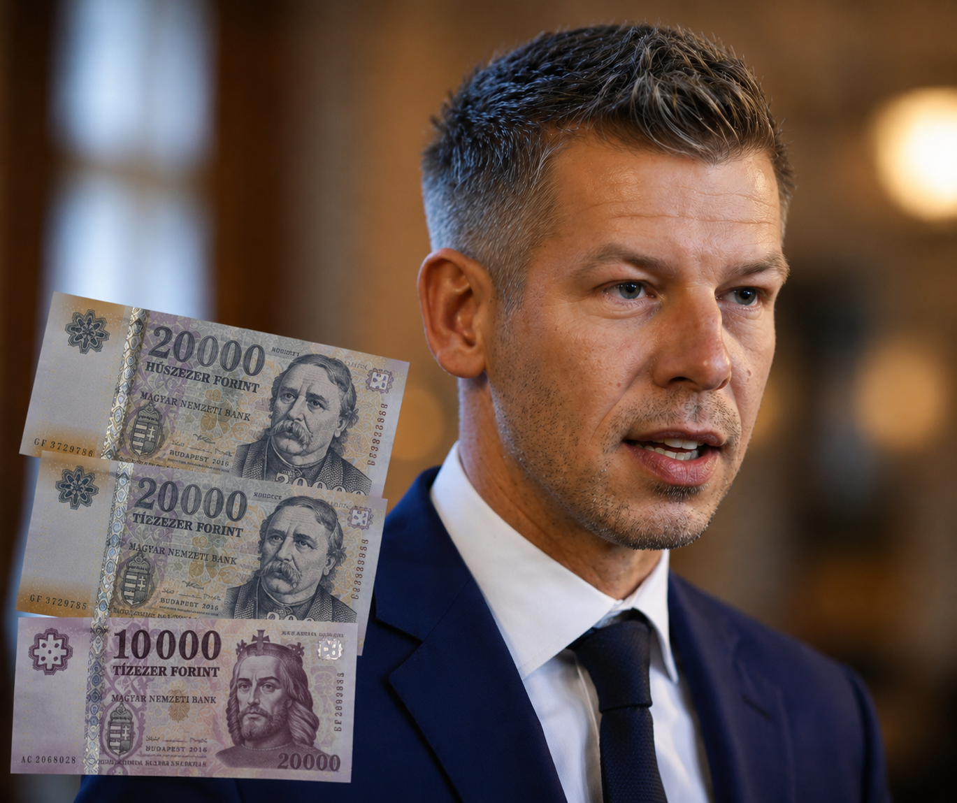Magyar Péter az 50 ezer forintos iskolakezdési támogatás bejelentésével kapcsolatban.