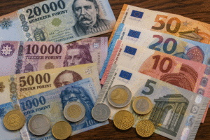 A forint erősödéssel kezdte a hetet, több devizával szemben is javult az árfolyam