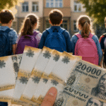 Tájékoztató a 100 ezer forintos iskolakezdési támogatás jogosultsági feltételeiről.