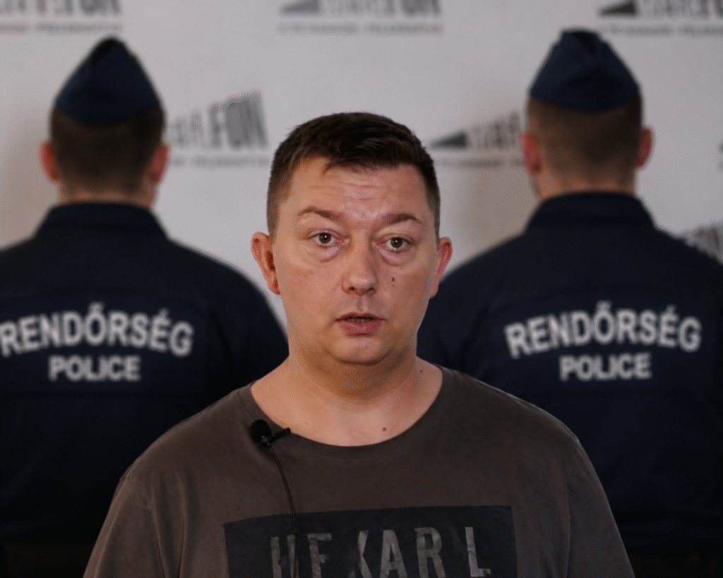 Szakács István megszólal a rendőrségi kihallgatása után.